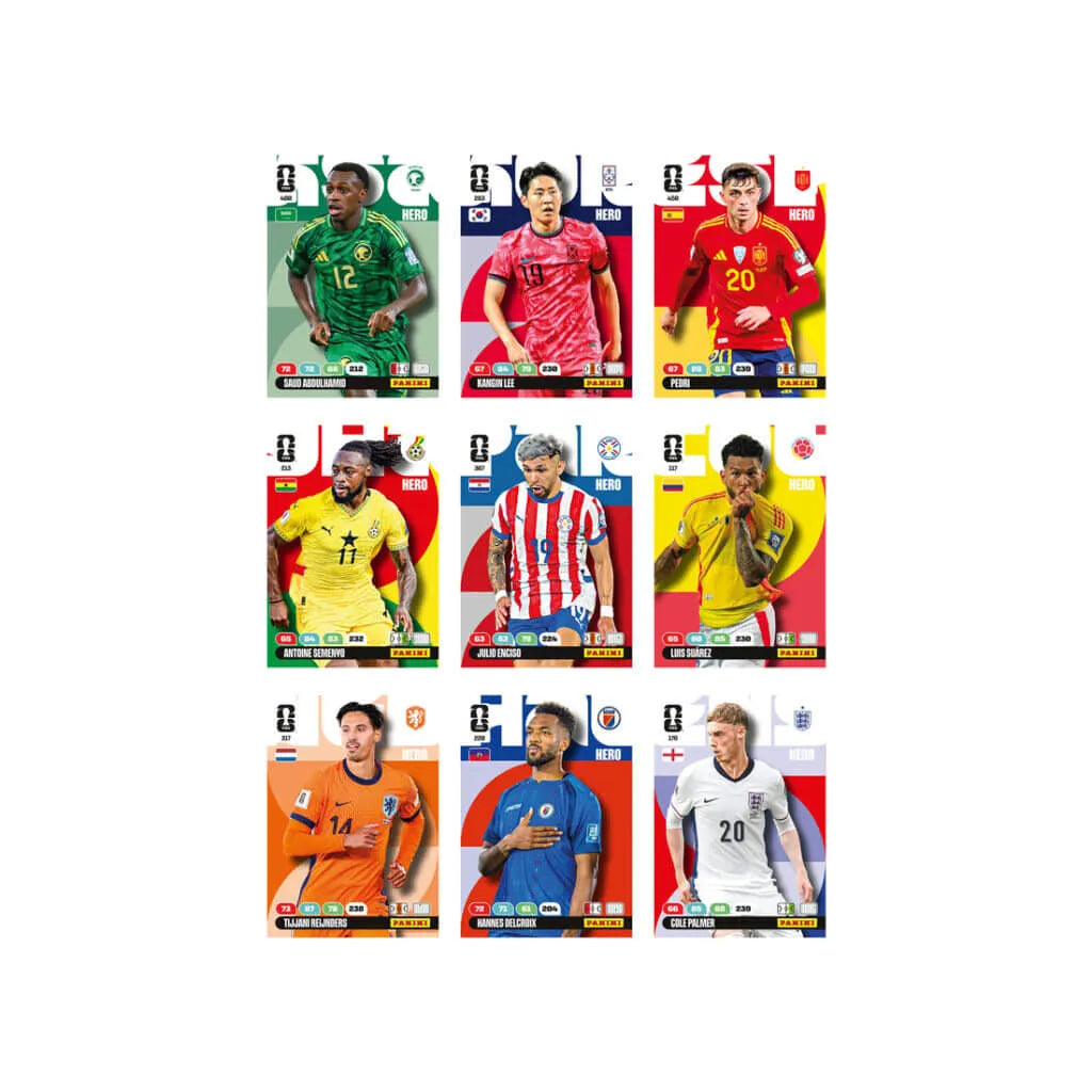 Adrenalyn Pacote 6 Cards